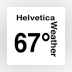 Helvetica Weather