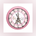 Paris Girls Clock