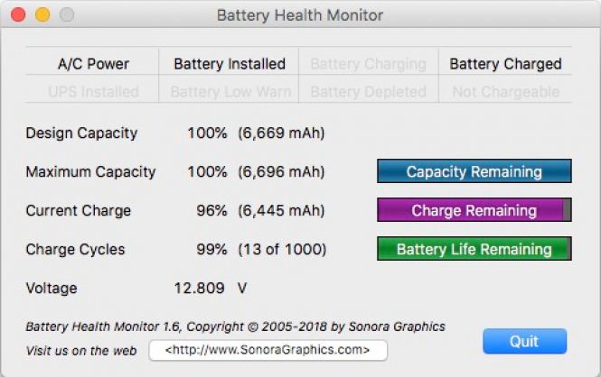 Battery Health Monitor