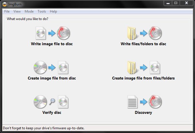 How to convert BIN to VCD using ImgBurn