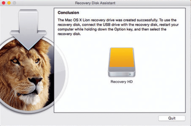 Disk Created