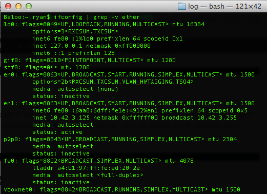 How to change the MAC Address on OS X