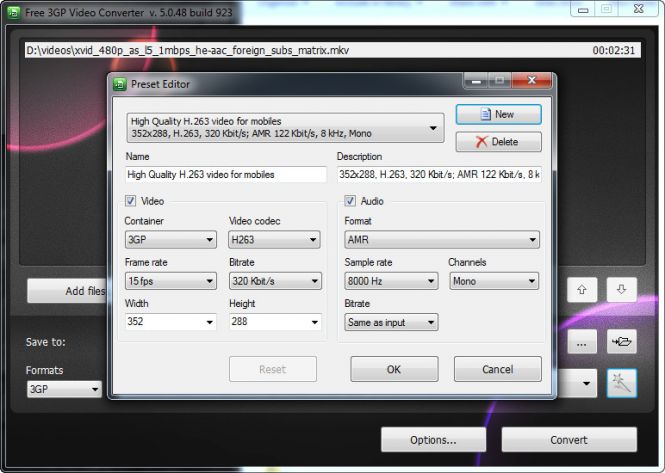 Customize the output file name