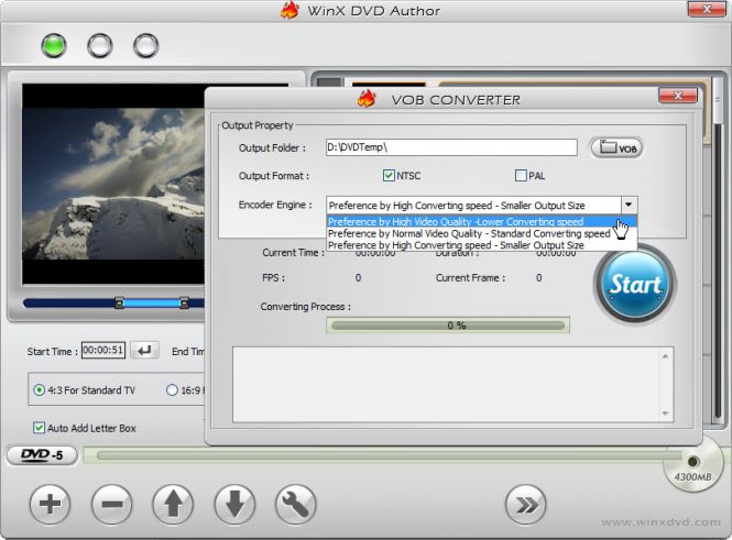 Change the video quality