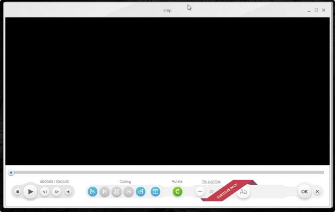 Edit the loaded MOV file