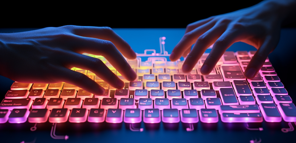 How to type with 10 fingers