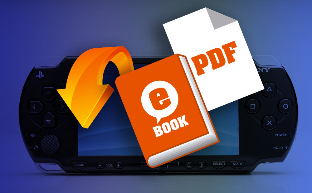 How to convert PDF to PSP eBook format using eBook to Images