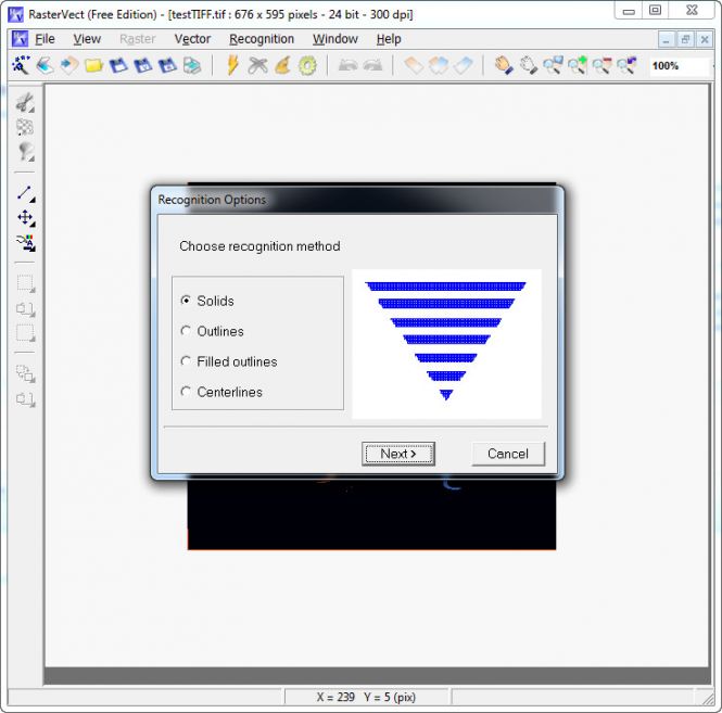 Change the image recognition settings
