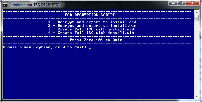 How to Convert ESD to ISO using ESD Decrypter